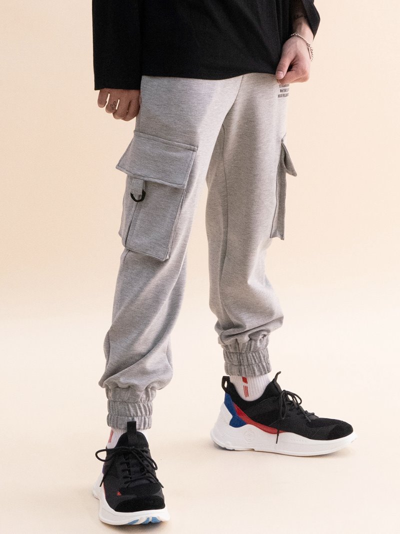 Double Tension Jogger Pants (GREY)